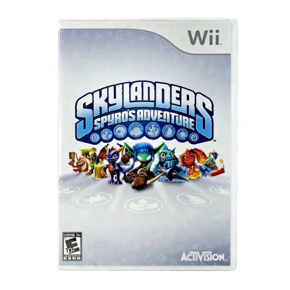 Skylanders Spyro's Adventure Nintendo Wii 2011 Complete with Manual Tested
